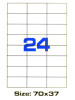 Nalepnice 70x37