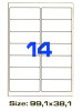 Nalepnice 99x38