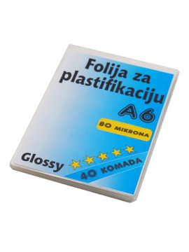 Folija za plastifikaciju A6
