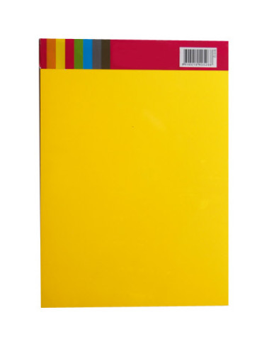 Karton u boji intenzivno žuti