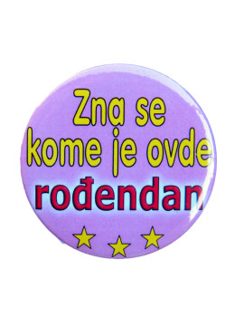Zna se kome je ovde rodjendan 